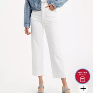 Levi’s rib cage straight leg jeans